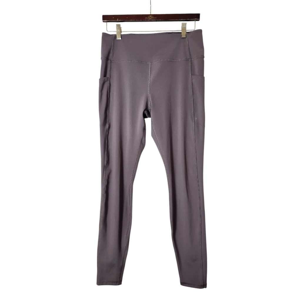 All In Motion Flex High Rise Yoga Workout Chocolate Leggings with  Pockets  L